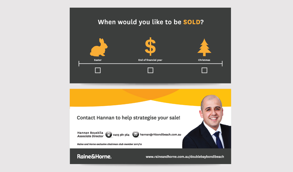 Raine & Horne : Marketing DL Flyers